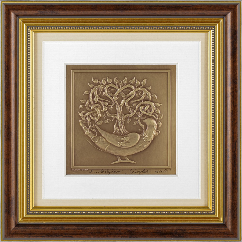 Reljefinės grafikos paveikslas - Gyvybės medis