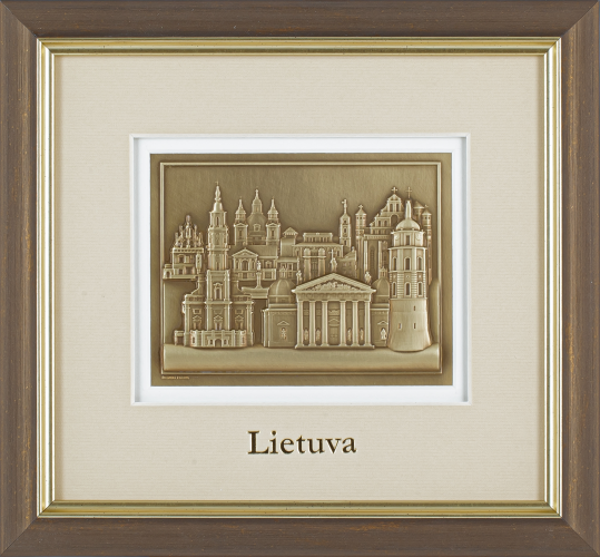 Reljefinės grafikos paveikslas - Lietuva