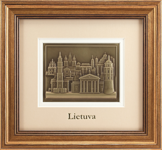 Reljefinės grafikos paveikslas - Lietuva